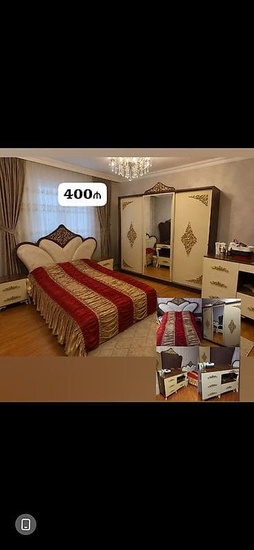 kratos yataq desti: Endirim olundu 🛑🛑Yataq dəsti satılır 400₼. Matrası var.Ünvan — 1