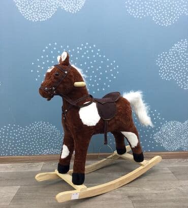 uşaq ucun oyuncaq: Детская лошадь качели — 8