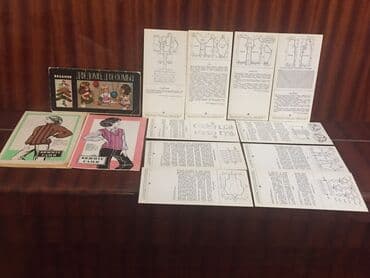 ручная швейна машина: Milçə ilə toxumaq üçün uşaq,qadın, kişi geyimləri və onların sxemləri — 2