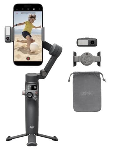 dji osmo mobile 6: DJ OSMO 7p - Telefon üçün manyetik klipsli, qatlanan dizayn - 3-oxlu — 2