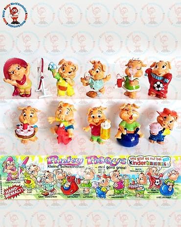 oyuncaqlar: Kinder Surprise “Pinky Piggy’s – Kleine Schweinchen” kolleksiya — 1