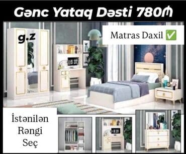 Oğlan və qız üçün, Təknəfərlik çarpayı, Yazı masası lalafo.az -da Oğlan və qız üçün, Təknəfərlik çarpayı, Yazı masası