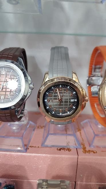 qol saati: Patek Philippe tərzində analoq qol saatları - Korpus: parlaq metal — 3
