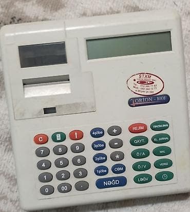 Кассовые аппараты: POS terminallar və kassa aparatları dəsti (zapcast kimi) - Verifone — 3