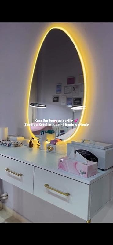 led blok: Gözəllik studiyasında kuşetka icarəsi - Məkan: Xətai metrosunun — 4