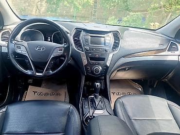 hibrit maşınlar: Hyundai Santa Fe salonu – rahatlıq və funksionallıq bir arada — 1