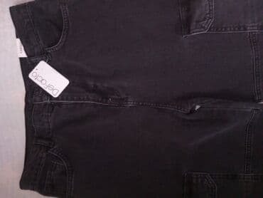 kişi ucun klassik qara kostyum: Qara rəngində cins şalvar. Yeni alınıb!! — 5