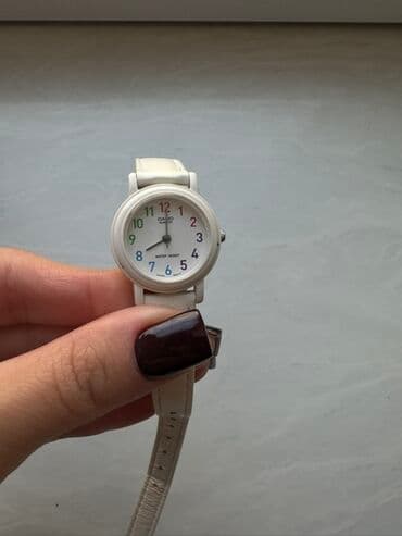детские наручные часы swatch: Qol saatı, Casio, rəng - Ağ — 1