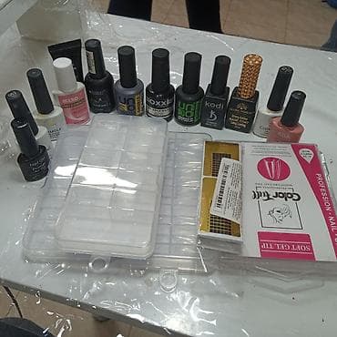 Dırnaq üçün gel lak, 15 ml, İşlənmiş, Pulsuz çatdırılma