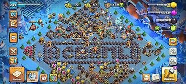 Clash of Clans hesabı – yüksək səviyyəli, döyüşə hazır - Baza: Qış