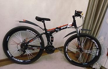 uran velosiped: Sport Time dağ velosipedi - Güclü, yüngül qatlanan (folding) çərçivə — 4