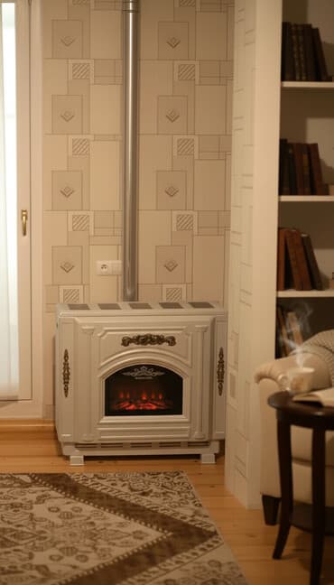 Kamin Peçi, İşlənmiş, yanacaq - Qaz, Ünvandan götürmə