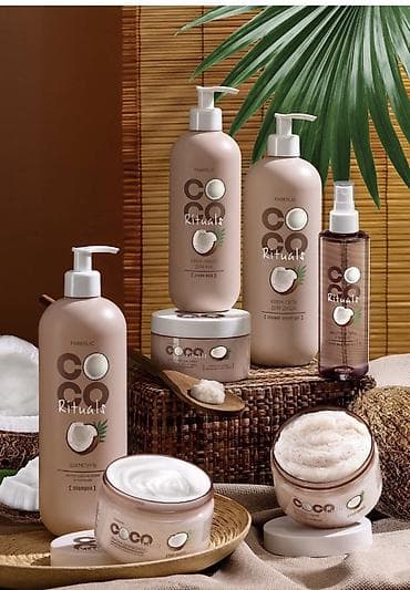 FABERLIC saç və bədən üçün peşəkar qulluq seriyaları 1) Coco Rituals