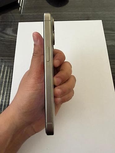dubay iphone satisi: IPhone 15 Pro, 256 GB, White Titanium, Face ID — 5