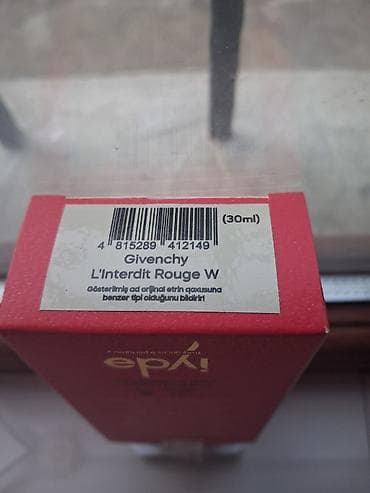 parfum az: Hediyye alinib istifade etmediyim ucun satiram cox az miqdarda islenib — 4