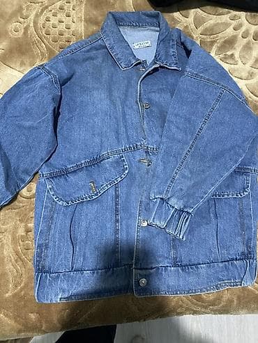 pencəy: Denim cins gödəkçə - Material: 100% denim (cins) parça, orta qalınlıq — 2