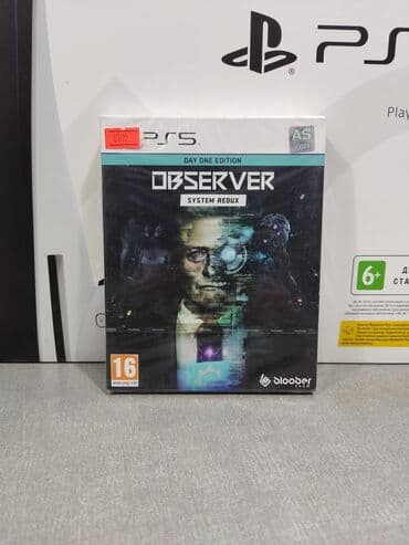 oyun rol seti: Playstation 5 üçün observer system redux oyun diski. Tam yeni — 1
