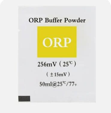 distille su: ORP korreksiyası bufer pudrası. ● Tərkibi: ORP Kalibrləmə Pudrası — 2