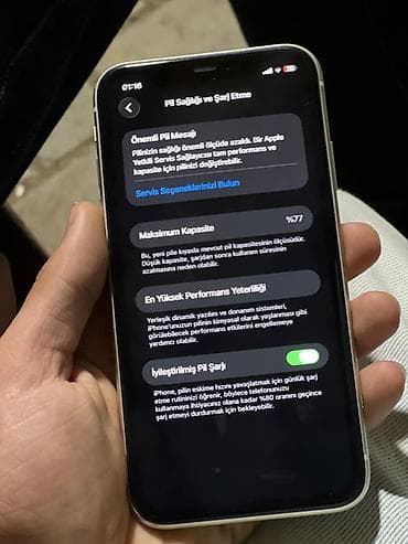 IPhone 11, 64 GB, Ağ, Face ID