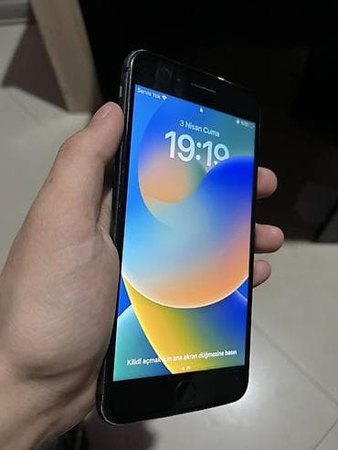 IPhone 8 Plus, 256 GB, Jet Black, Barmaq izi