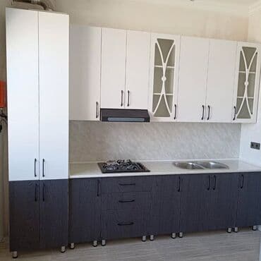 metbex mebelleri qiymetleri: Sifarişlə mətbəx dəsti, Özü çəkən petlələr, MDF, Kredit yoxdur, Pulsuz çatdırılma — 3