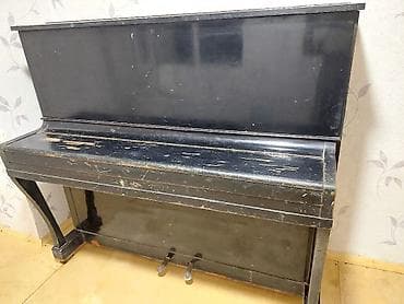 gitara akustik: Upright fortepiano – “Belarus” modeli - Korpus: klassik qara rəngli — 6