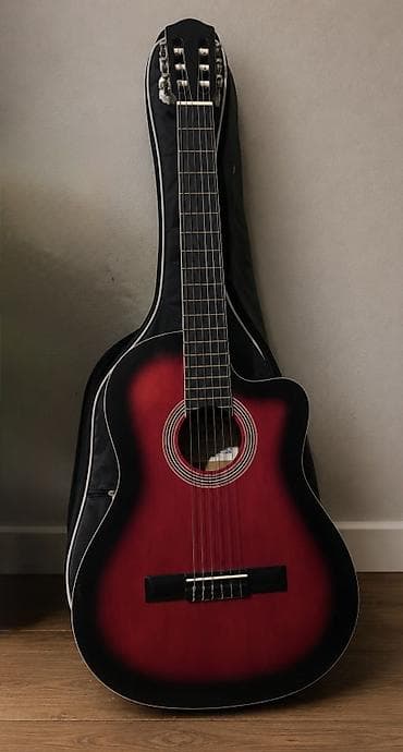 gitara prosessoru: Klassik akustik gitara – kəsik gövdəli (cutaway) model - Korpus: tam — 1