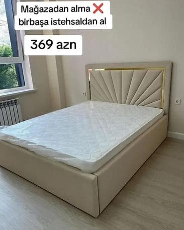 Yeni, İkinəfərlik çarpayı, Bazalı, Matras ilə, Siyirməsiz, Azərbaycan lalafo.az -da Yeni, İkinəfərlik çarpayı, Bazalı, Matras ilə, Siyirməsiz, Azərbaycan
