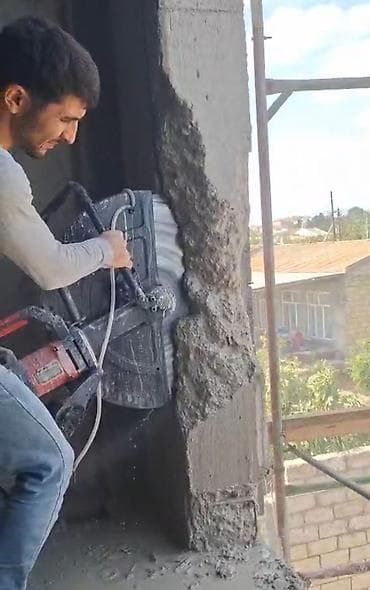 ventilyator temiri: Beton kəsimi xidməti - Dəqiq və hamar kəsim: divar, döşəmə, plitə — 6