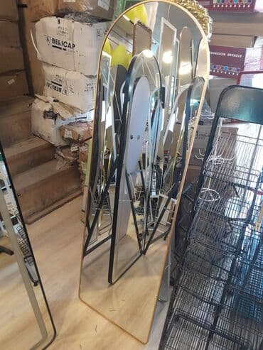 masin ucun bayraq: Güzgü Döşəmə üstü, Dairə, Dekorativ — 11