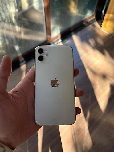 IPhone 11, Ağ, Simsiz şarj lalafo.az -da IPhone 11, Ağ, Simsiz şarj