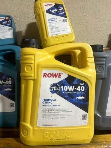 turbo mator: ROWE mühərrik yağları – Almaniyada istehsal (HIGHTEC Made in Germany) — 3