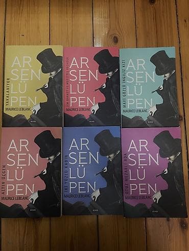 Arsène Lüpen seriyası – Maurice Leblanc Türkcə nəşrlər, yumşaq — 1