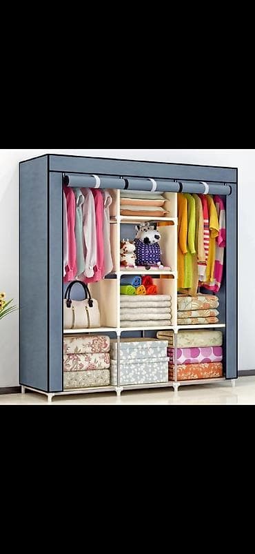 Sökulub yığılan paltar üçün Qardirob. içi demir çölü qalın parça. Eni