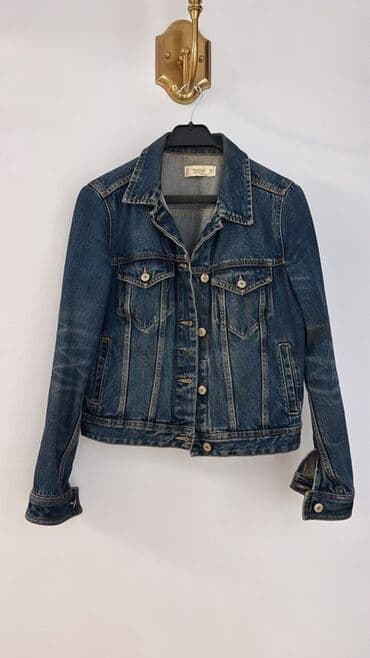 силиконовый бюстгальтер пуш ап: Klassik mavi cins gödəkçə - Brend: Mango - Material: 100% denim — 1