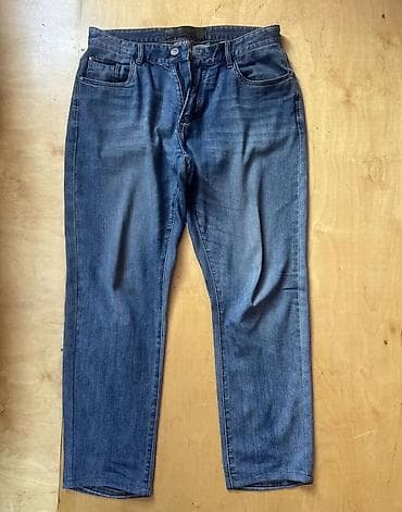 aşbaz geyim: Tünd göy rəngli klassik kişi şalvarı - Düz kəsim, ütü cizgili paçalar — 4