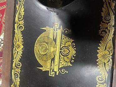 kohnə pullar alıram: Mexaniki tikiş maşını – əl fırlatmalı, çuqun gövdəli klassik model — 8