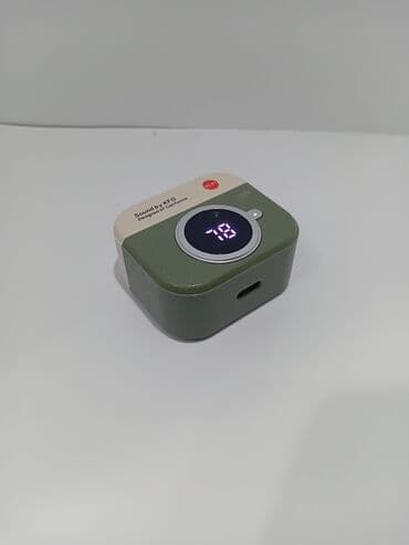 Усилители: Беспроводные (Bluetooth) Наушники, цвет - Зеленый — 2