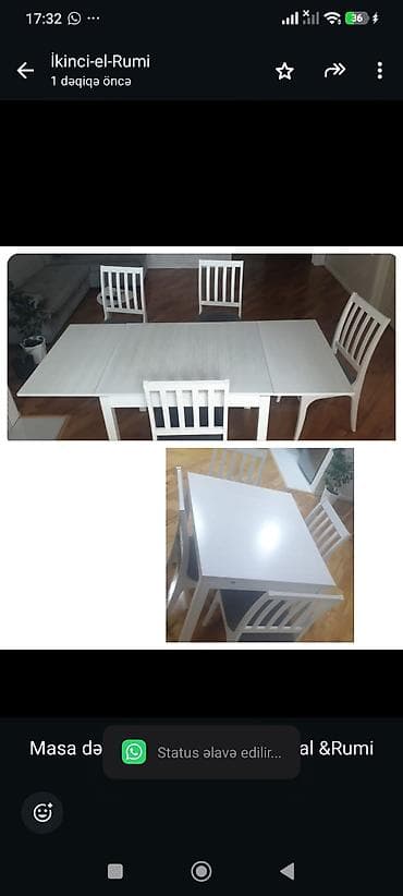Masa dəsti 330₼. Ünvan Yasamal &Rumi