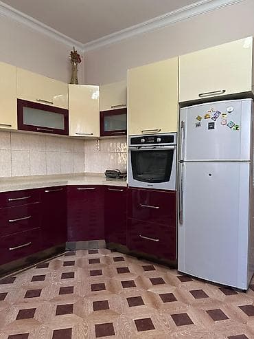 pec soba: Mətbəx mebeli - Künc yerləşimli, L formalı modern mətbəx mebeli — 4