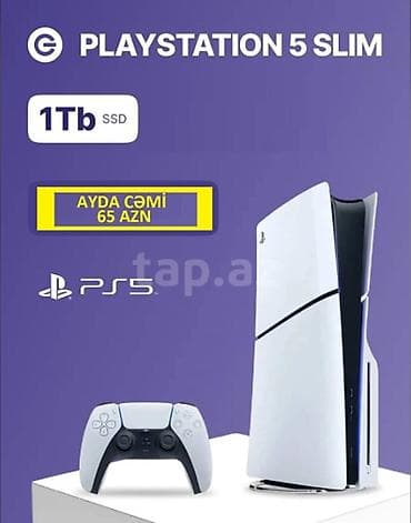 xbox one controller: PlayStation 5 Slim – 1TB SSD - Yüksək performanslı PS5 Slim konsolu - — 1