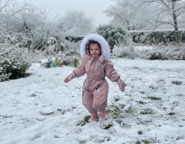 Kombinezon, Qız üçün, 2 - 3 yaş