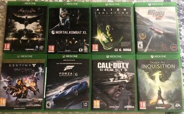 xbox one s: Xbox One Disklər — 4