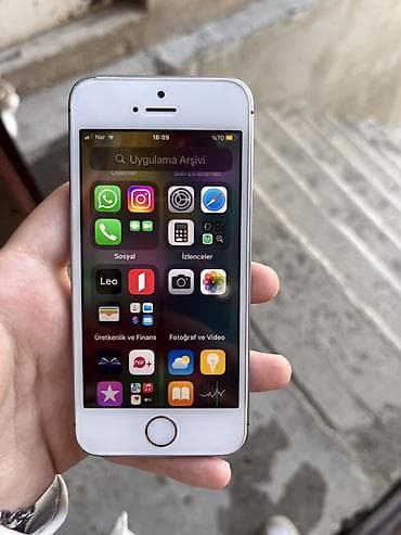 ayfon es 5: IPhone SE, 16 GB, Ağ, Barmaq izi — 2