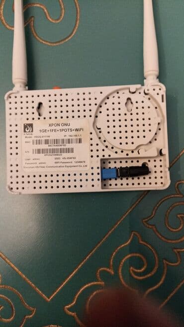 planşet samsung: Salam isdenmis fiberoptik modem satilir — 2