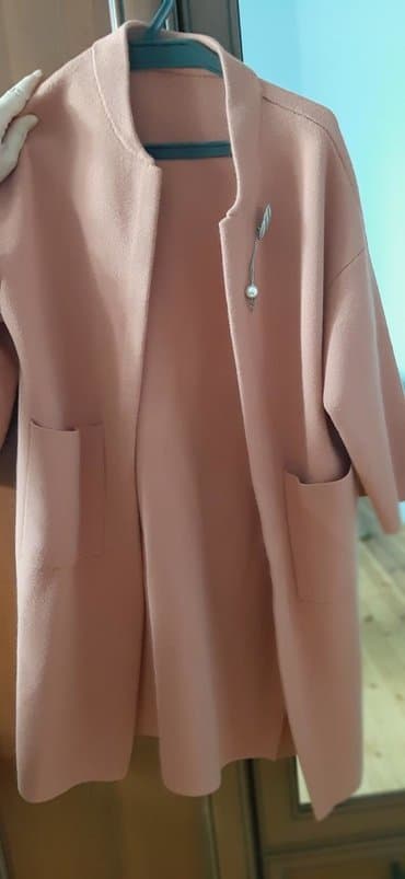 helix original капсула цена в оше: Пальто, 4XL, цвет - Оранжевый — 2