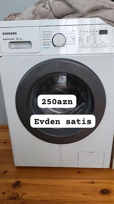 Paltaryuyan maşın Samsung, 6 kq, Avtomat, Qurutmasız, Kredit yoxdur lalafo.az -da Paltaryuyan maşın Samsung, 6 kq, Avtomat, Qurutmasız, Kredit yoxdur