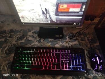 oyun notbukları: Kampüter:İşıqlı klavituriya işıqlı siçan Hal hazırda işləkdir içində — 2