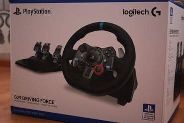 oyun sukani: G29 sükan açılıb yoxlanılıb. istifadə olunmayıb. təzə kimidi — 9