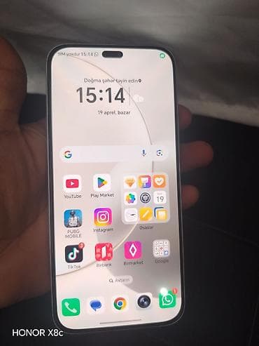 Honor 400 Lite, rəng - Boz, İki sim kartlı
